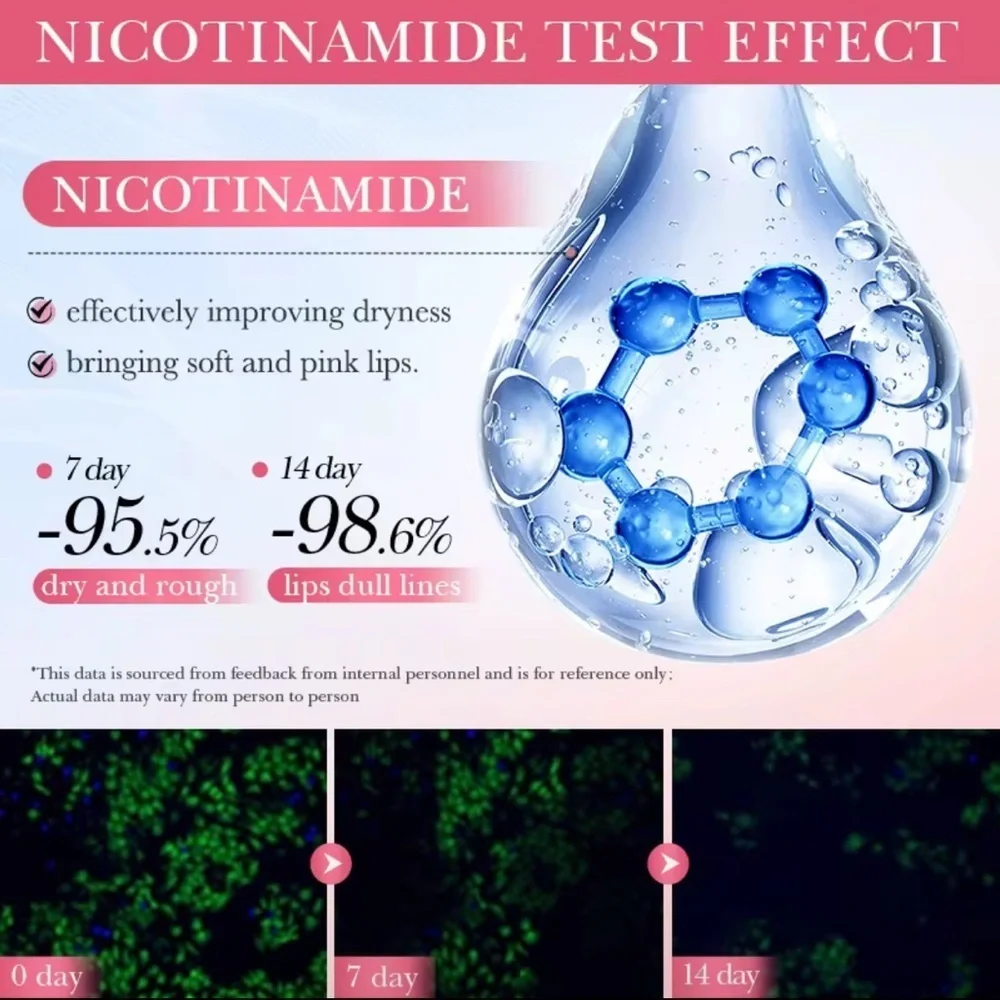 SADOER Pink Niacinamide Lip Mask balm gel